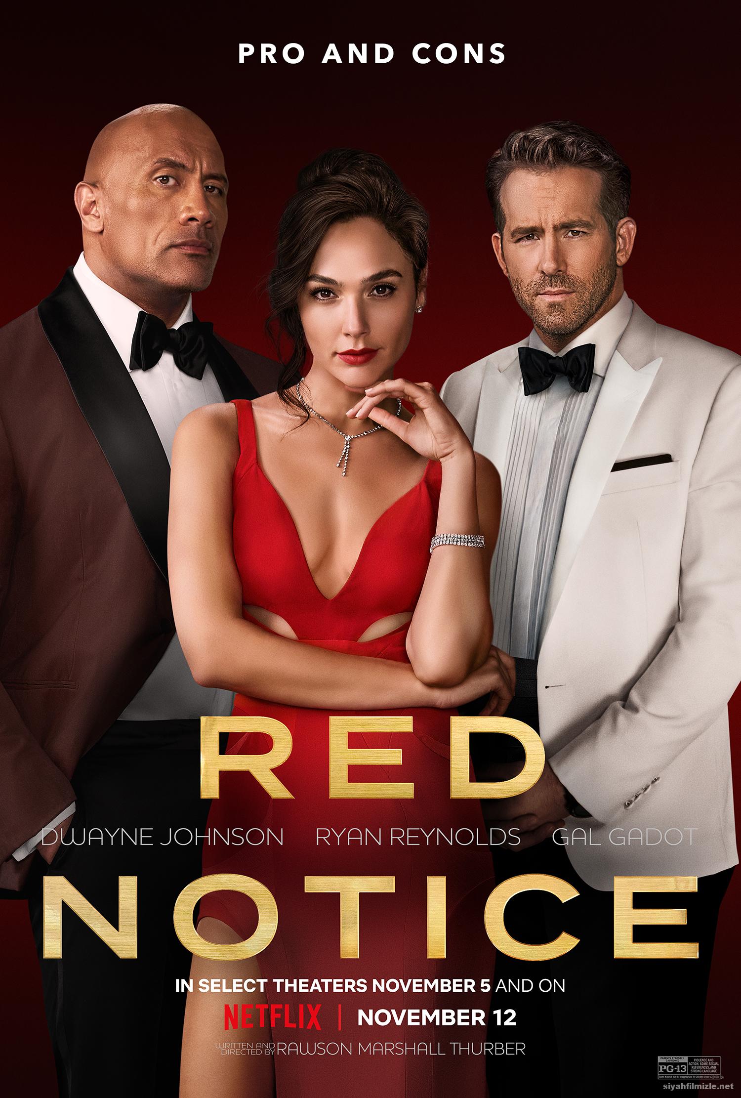 Red Notice 2021 Filmi Türkçe Altyazılı Dublaj Full izle